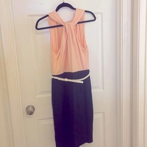 Fun neckline dress